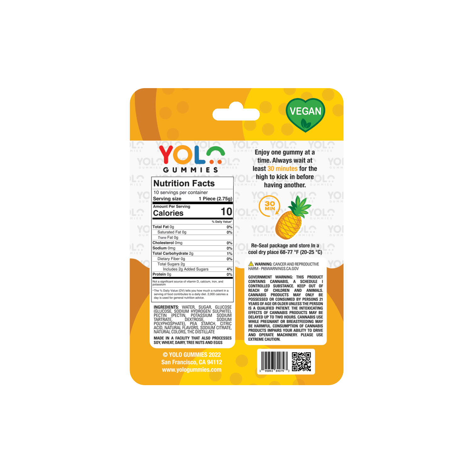 YOLO Pineapple Gummies - image 2
