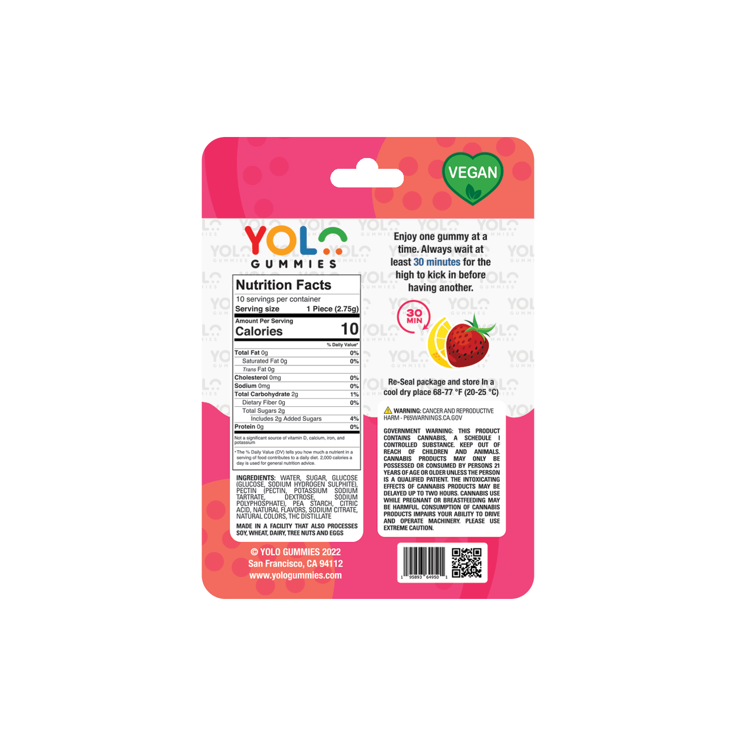 YOLO Strawberry Lemonade Gummies - image 2