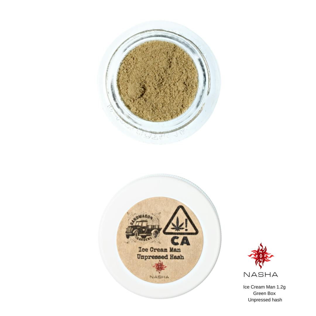 Ice Cream Man 1.2g Green Unpressed Hash (Bandwagon Gardens) - image 2