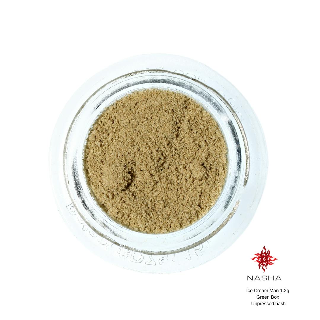 Ice Cream Man 1.2g Green Unpressed Hash (Bandwagon Gardens) - image 1