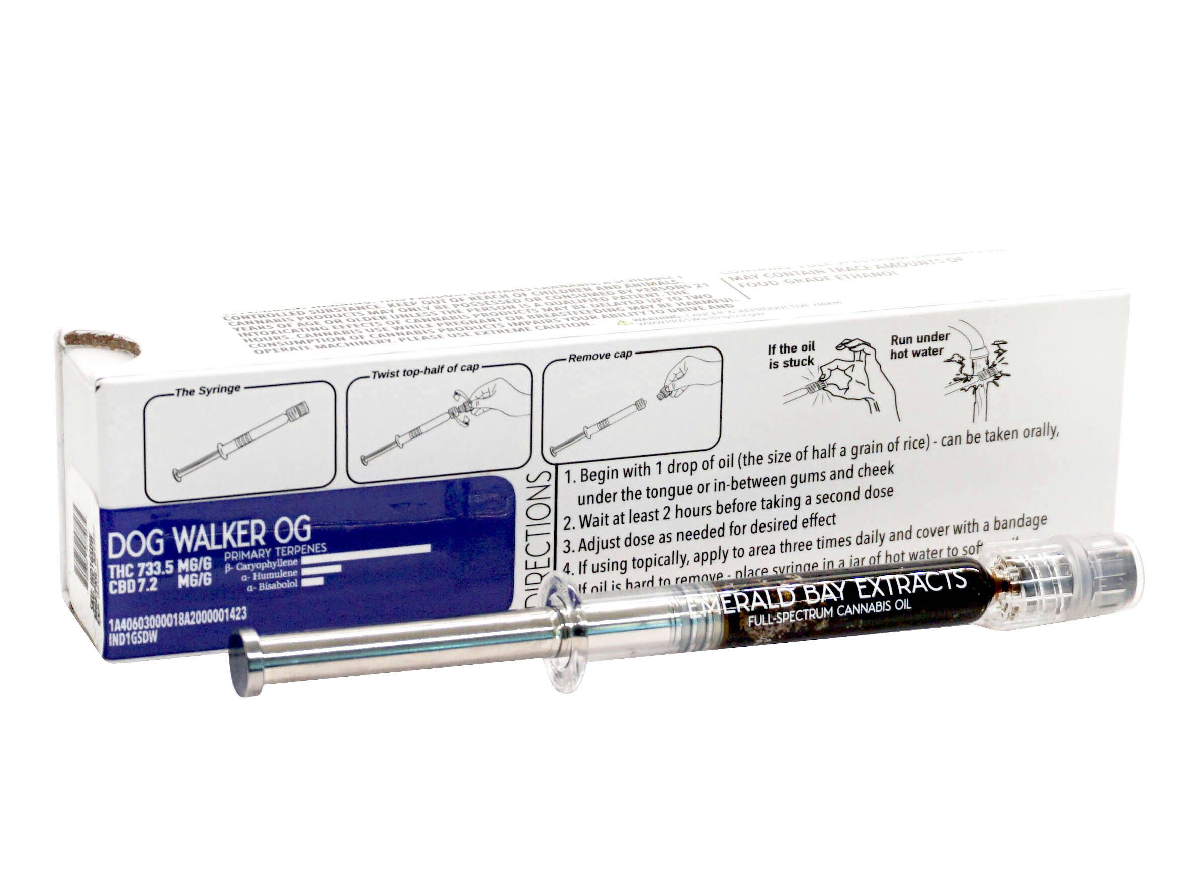 Dog Walker OG RSO Syringe (1 Gram) - image 1