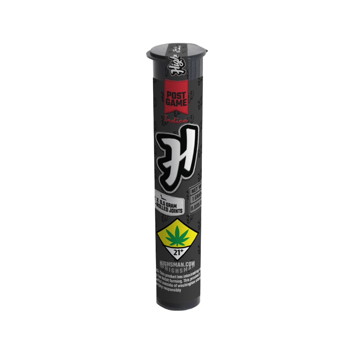Postgame (Indica) - Richard Sherbert - 1 Gram Pre Rolls Pack - image 1