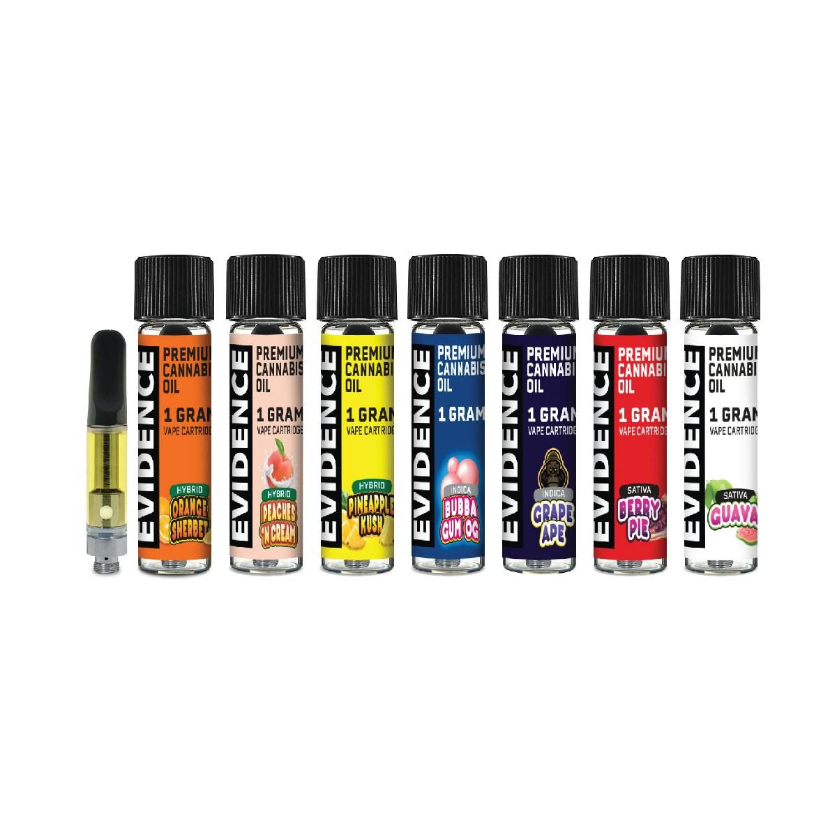 Evidence™️ 1g Vape Cartridge - Grape Ape - image 1