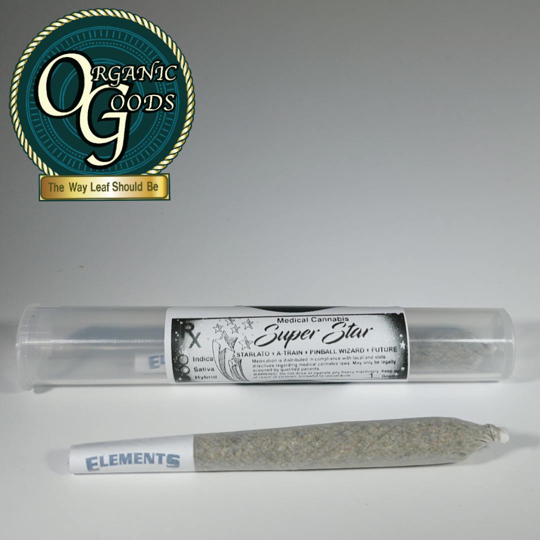 Organic Goods Pre-Roll Super Star 1 G - image 1