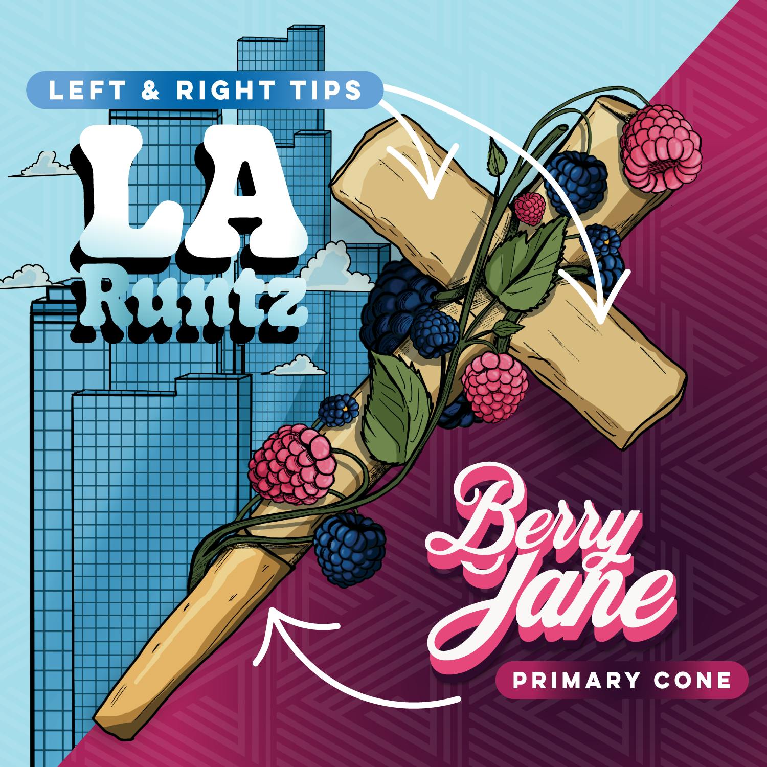 LA Runtz x Berry Jane Cross Joint - image 2