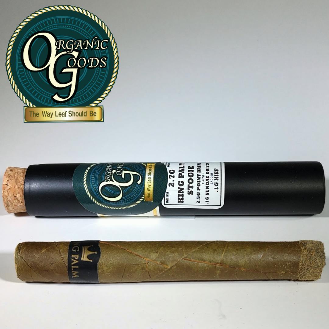 Organic Goods King Palm Stogie w/ Badder & Kief Point Break 2.7 G - image 1
