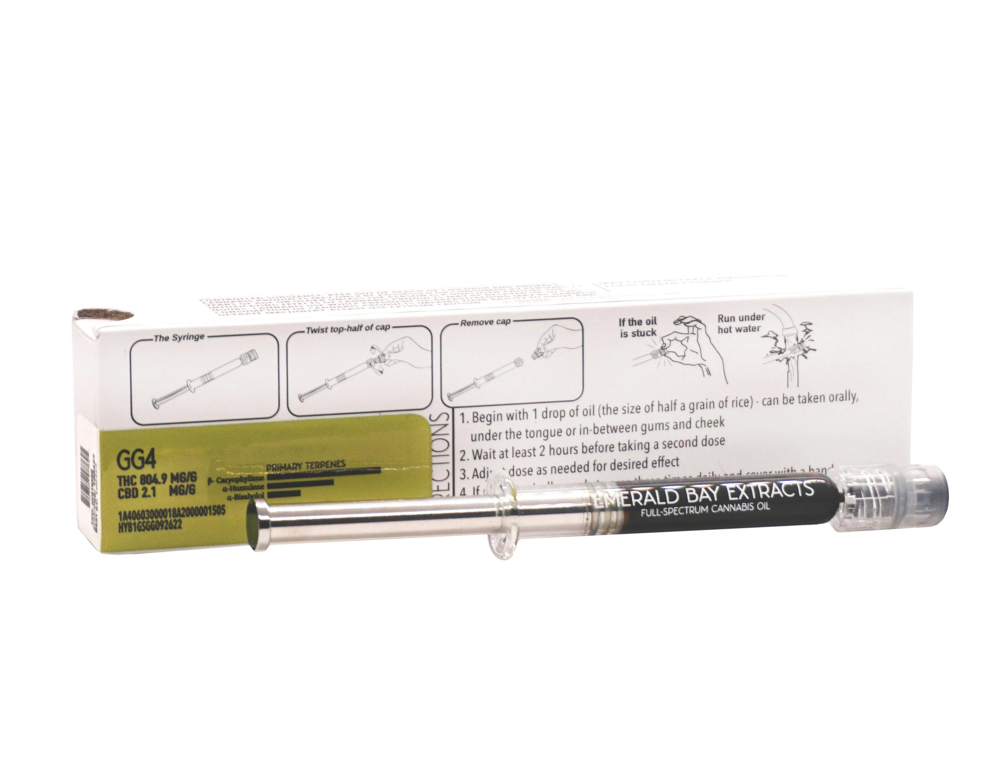 GG4 RSO Syringe (1 Gram) - image 1