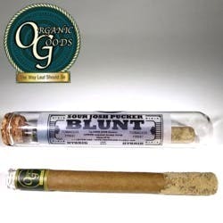 Organic Goods TF Blunt Dipped in Badder & Kief Sour Josh Pucker 2 G - image 1