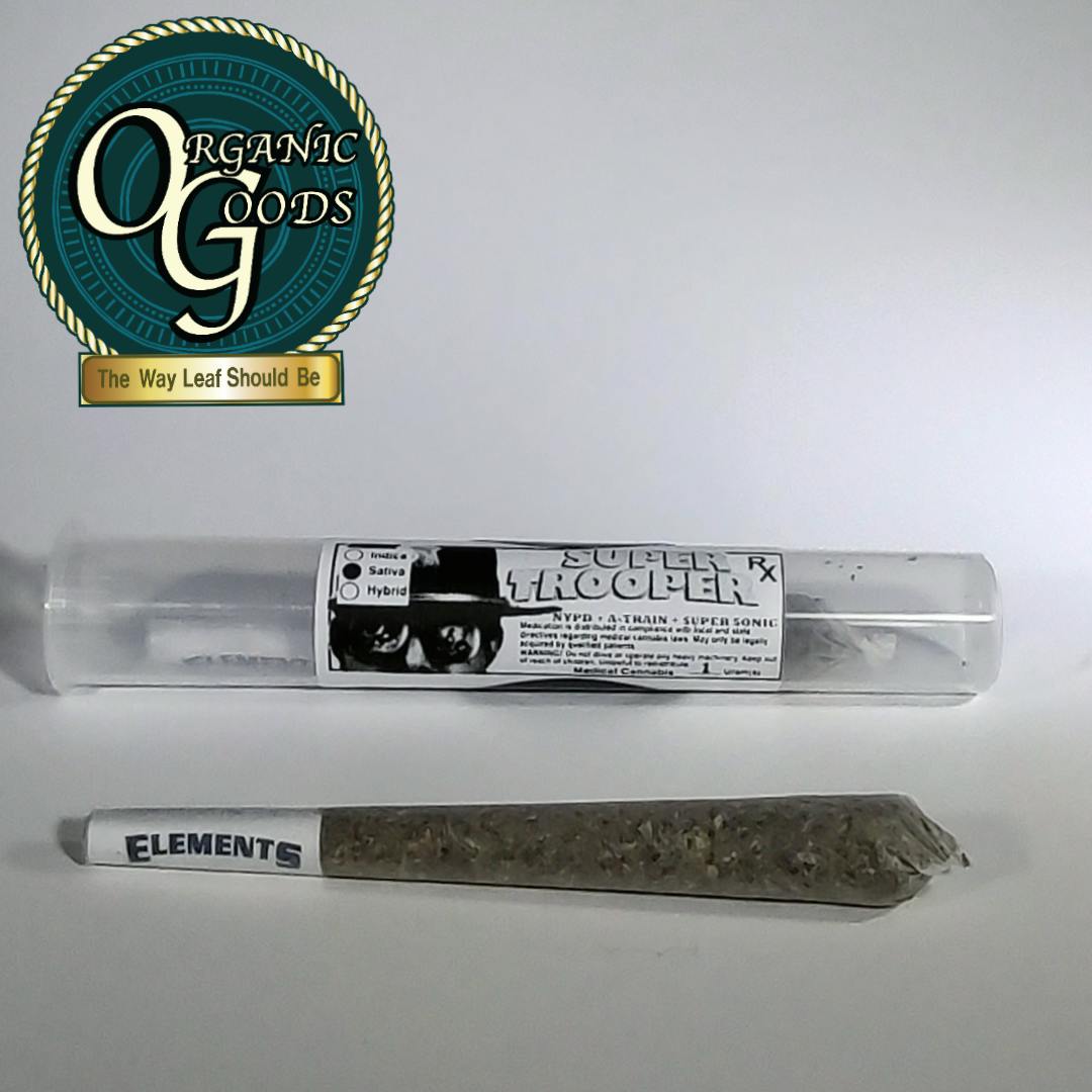 Organic Goods Pre-Roll Super Trooper 1 G - image 1