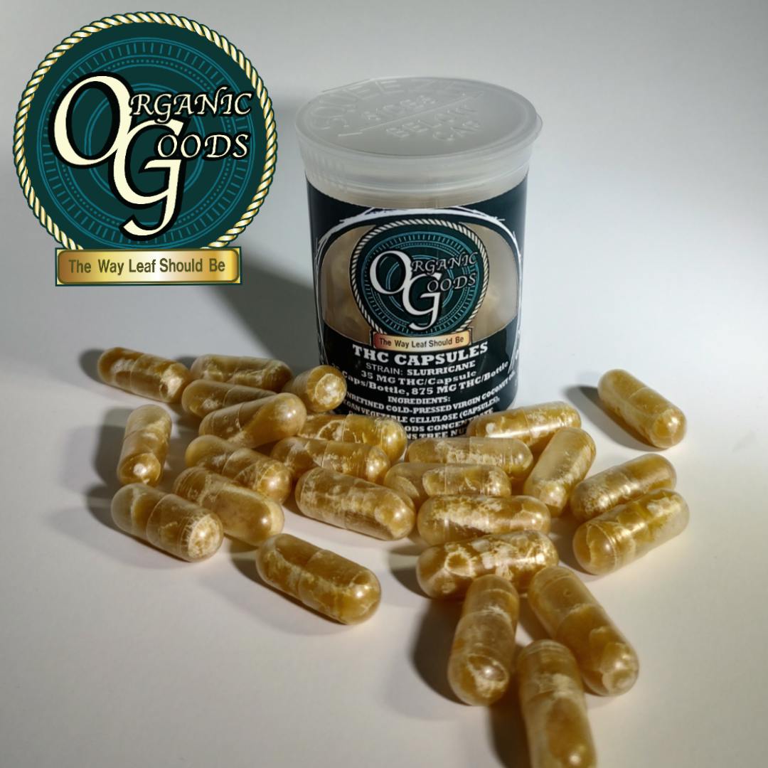 Organic Goods THC Capsules Slurricane 875 MG - image 1
