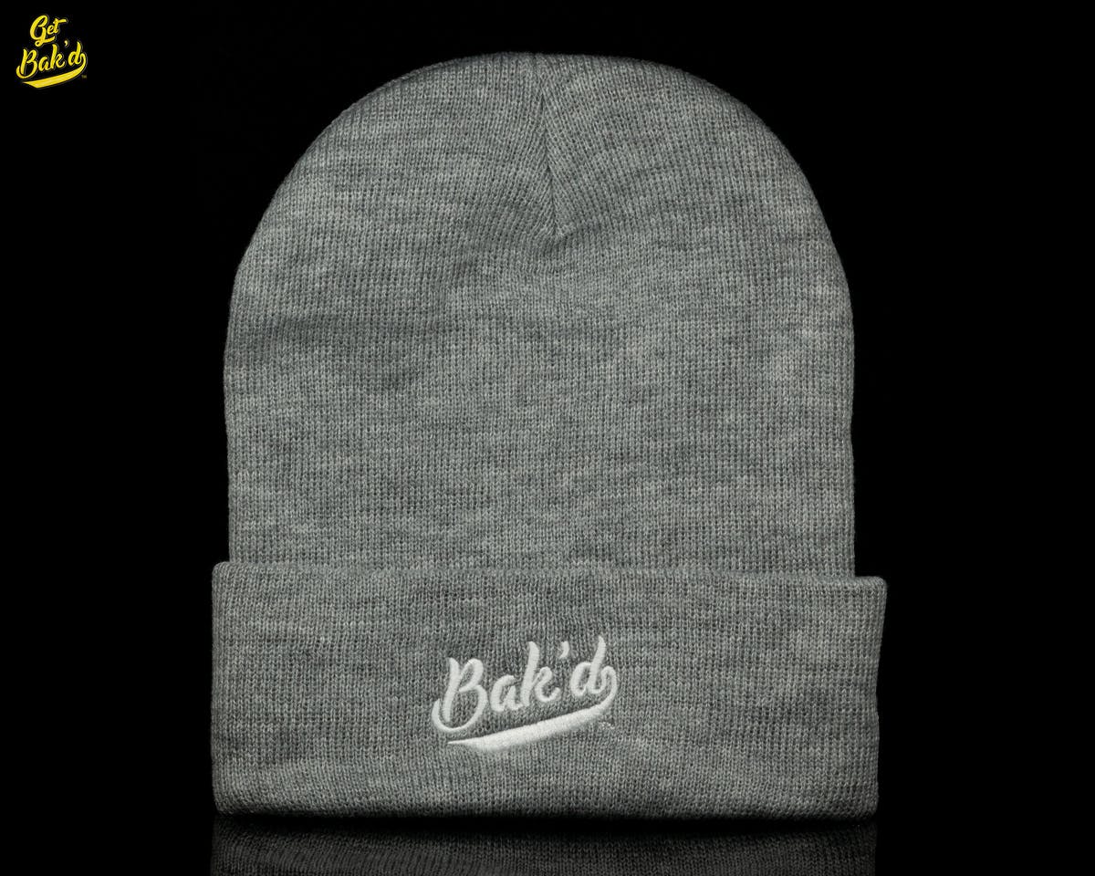 Bak'd Classic Beanie (Heather Gray) - image 1