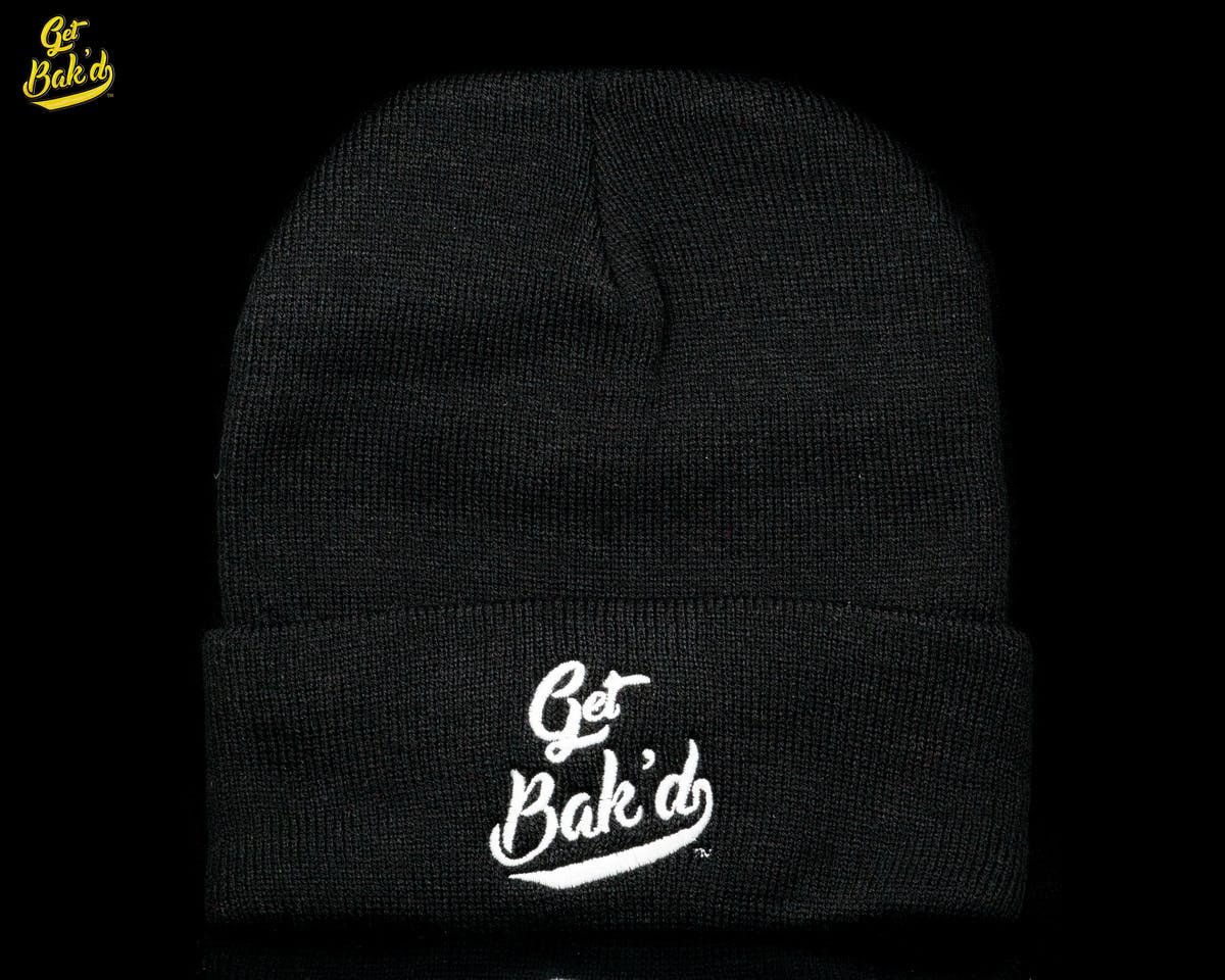 Get Bak'd Classic Beanie (Black) - image 1