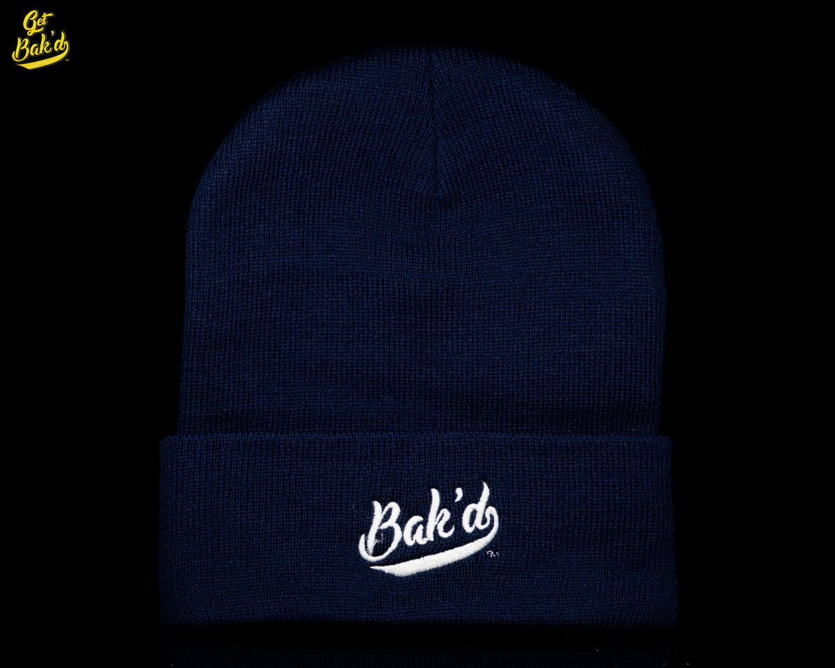 Bak'd Classic Beanie (Navy Blue) - image 1