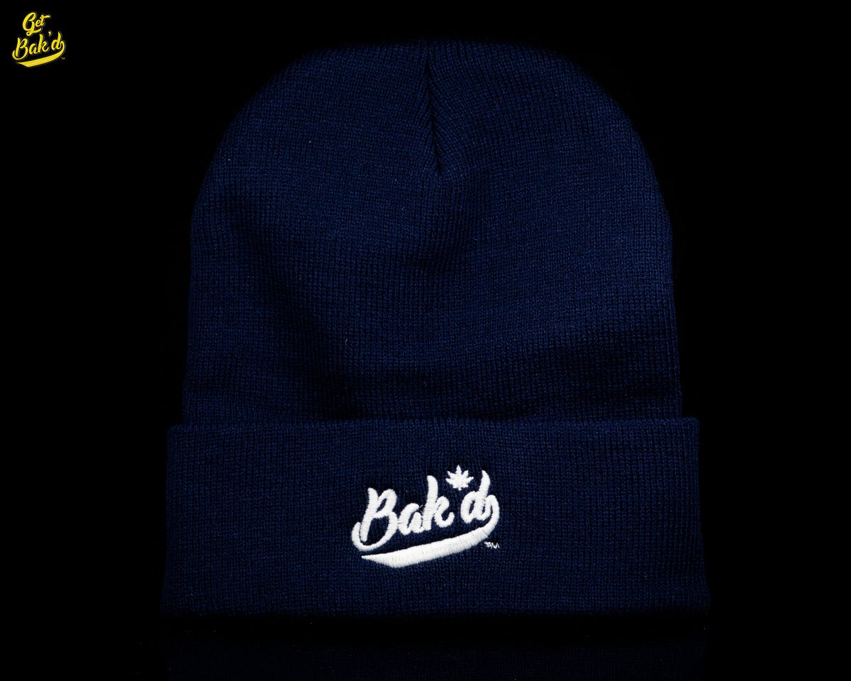 Bak'd Spirit Beanie (Navy Blue) - image 1