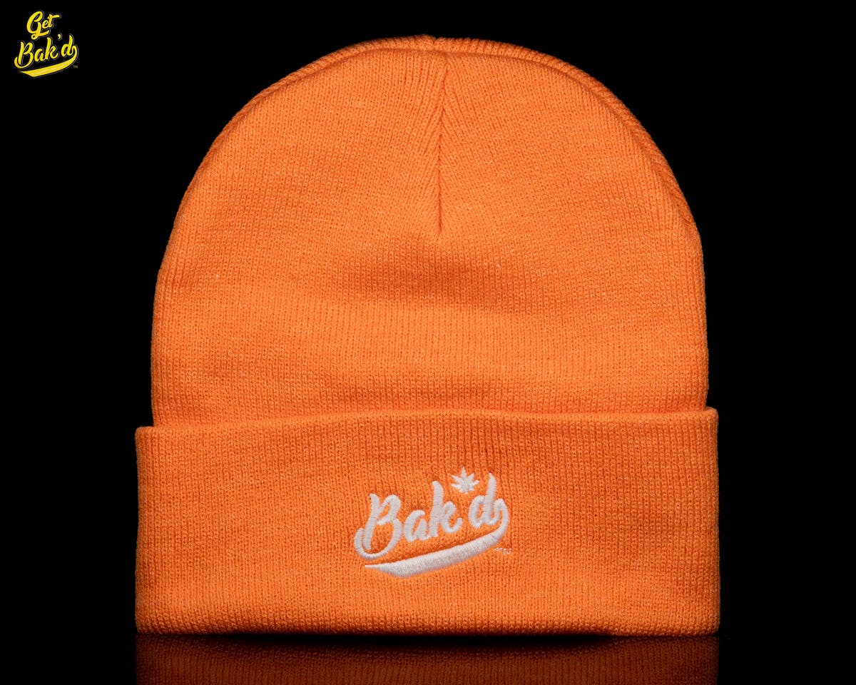 Bak'd Spirit Beanie (Heather Orange) - image 1