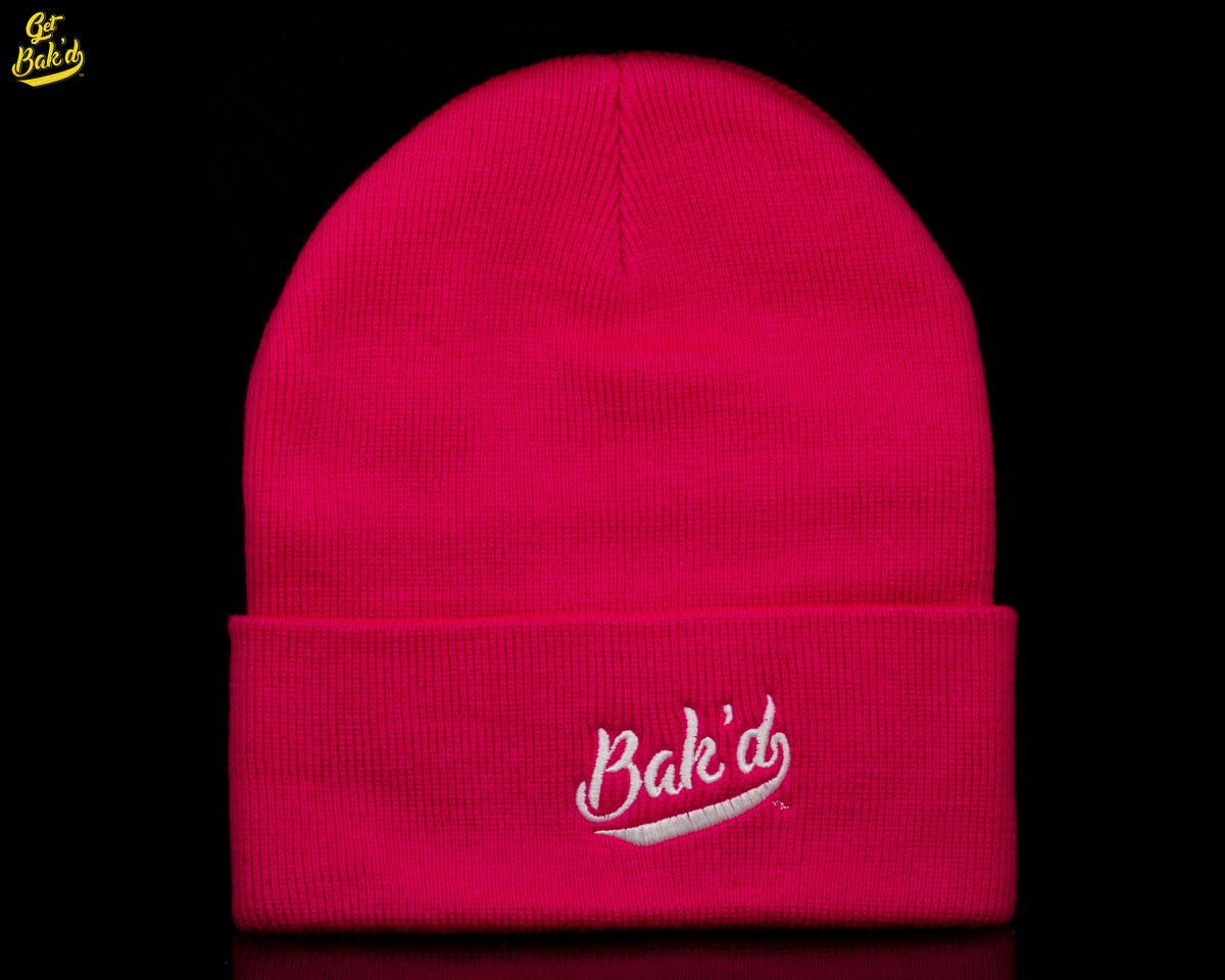 Bak'd Classic Beanie (Pink) - image 1