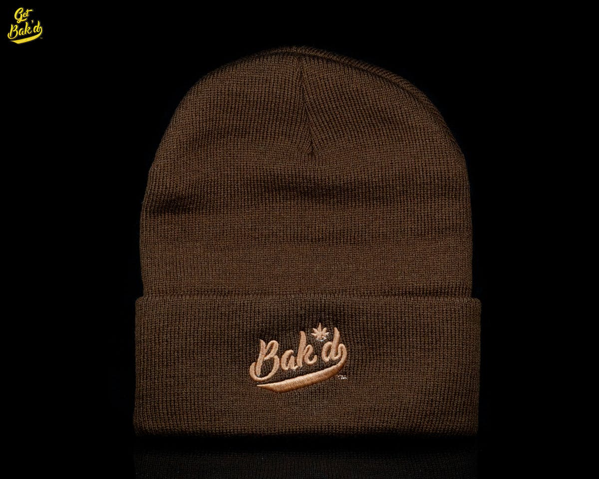 Bak'd Spirit Beanie (Chocolate Brown) - image 1