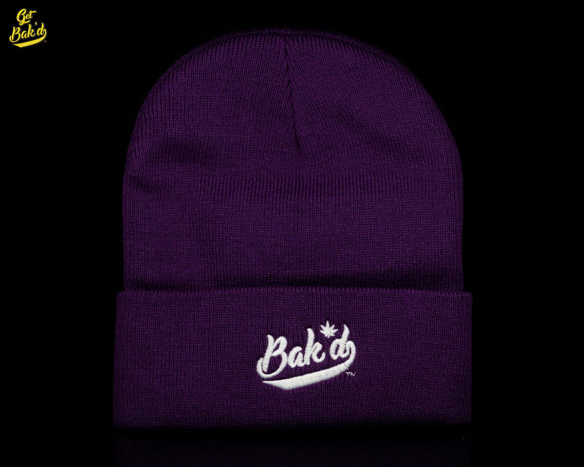 Bak'd Spirit Beanie (Purple) - image 1