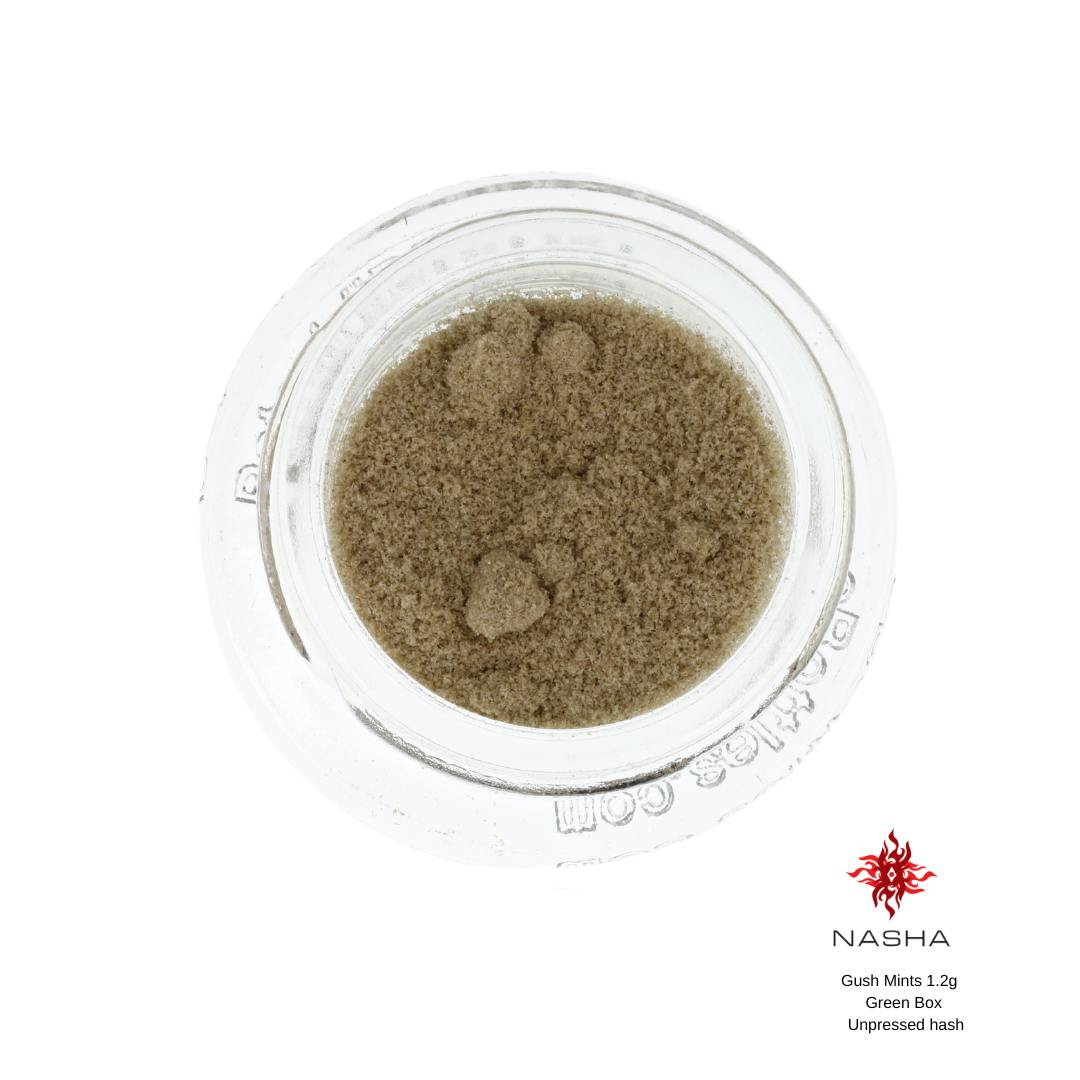 Gush Mints 1.2 g Green Unpressed Hash (Mattole Valley) - image 1