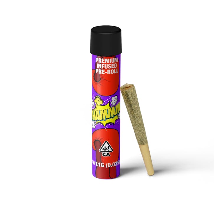 WHAMMM - Infused Preroll - Grapes & Cream - 1G - image 1
