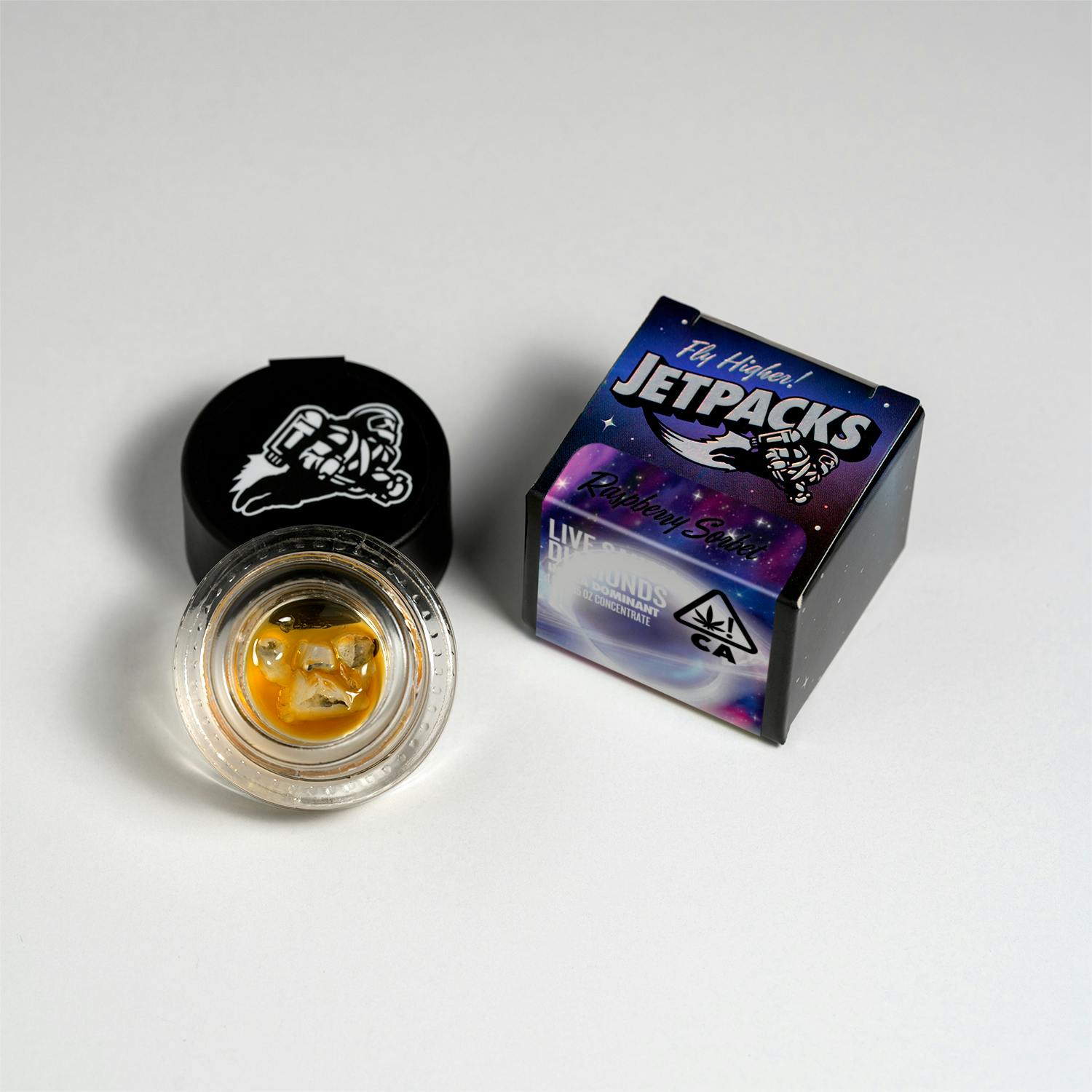 Raspberry Sorbet (1 Gram Indica Live Saucy Diamonds) - image 1