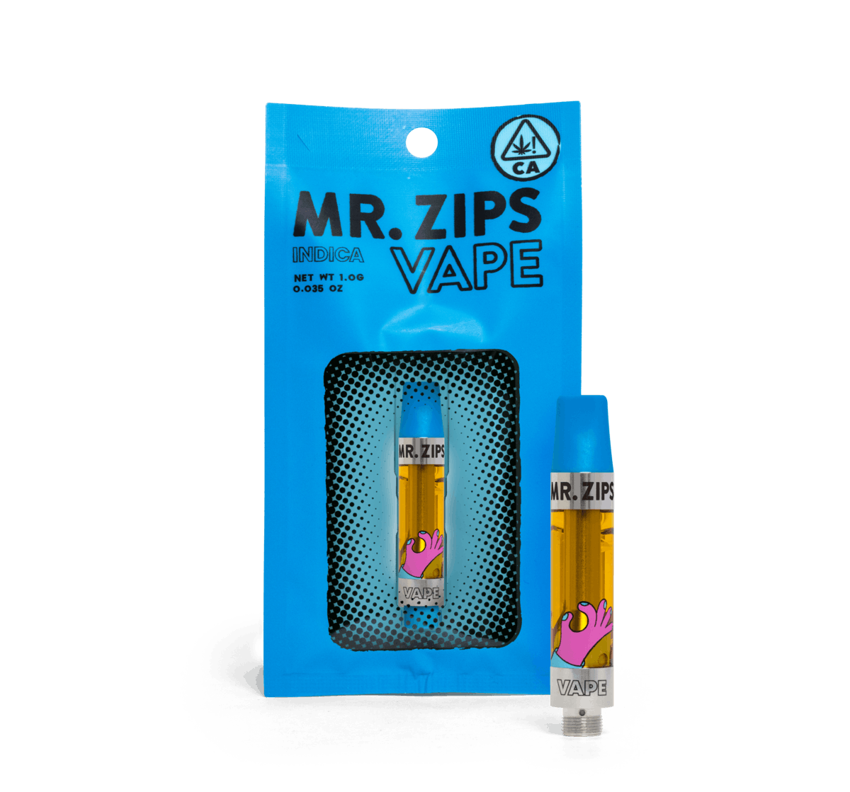 MR. ZIPS | Papaya Cake | 1.0g Vape - image 1