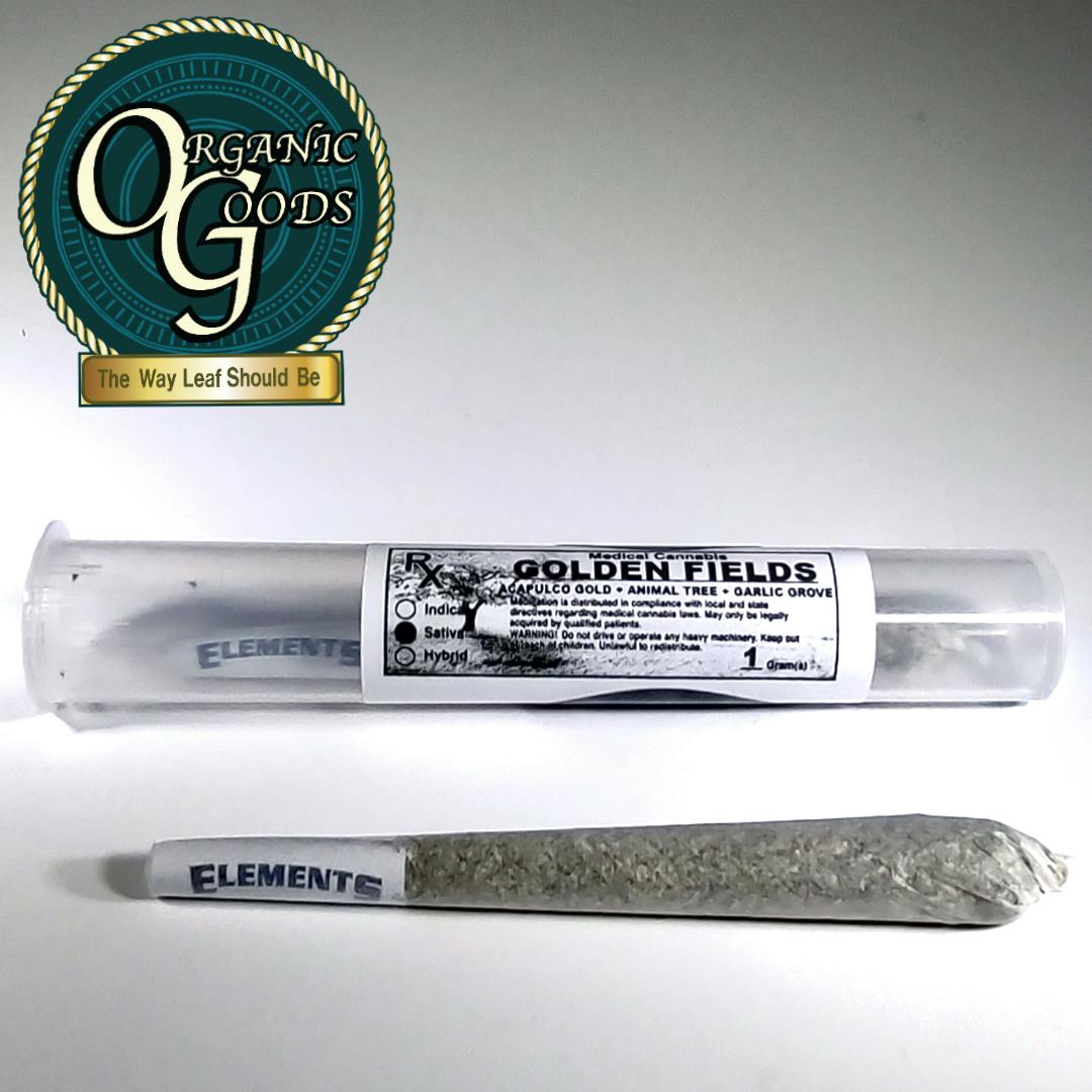 Organic Goods Pre-Roll Golden Fields 1 G - image 1