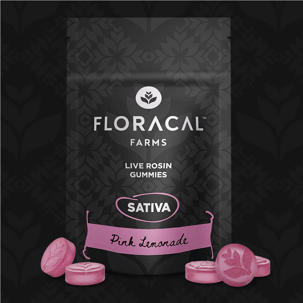 Pink Lemonade | Sativa Live Rosin Gummies 200mg [20pk] - image 1