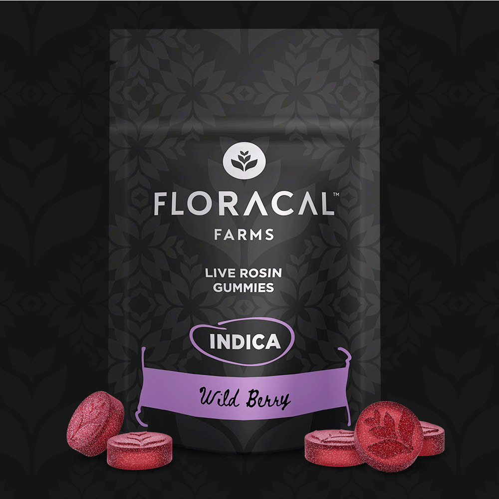 Wild Berry | Indica Live Rosin Gummies 100mg [10pk] - image 1