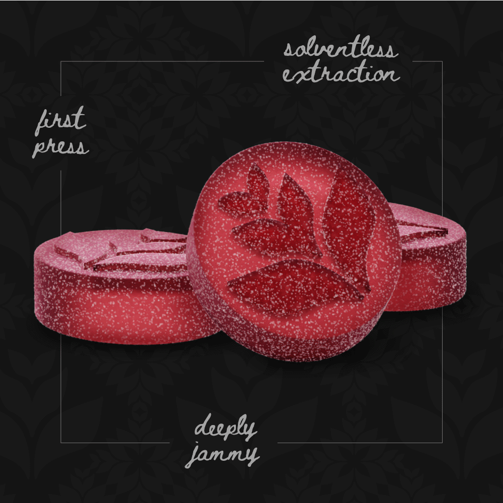 Wild Berry | Indica Live Rosin Gummies 100mg [10pk] - image 2