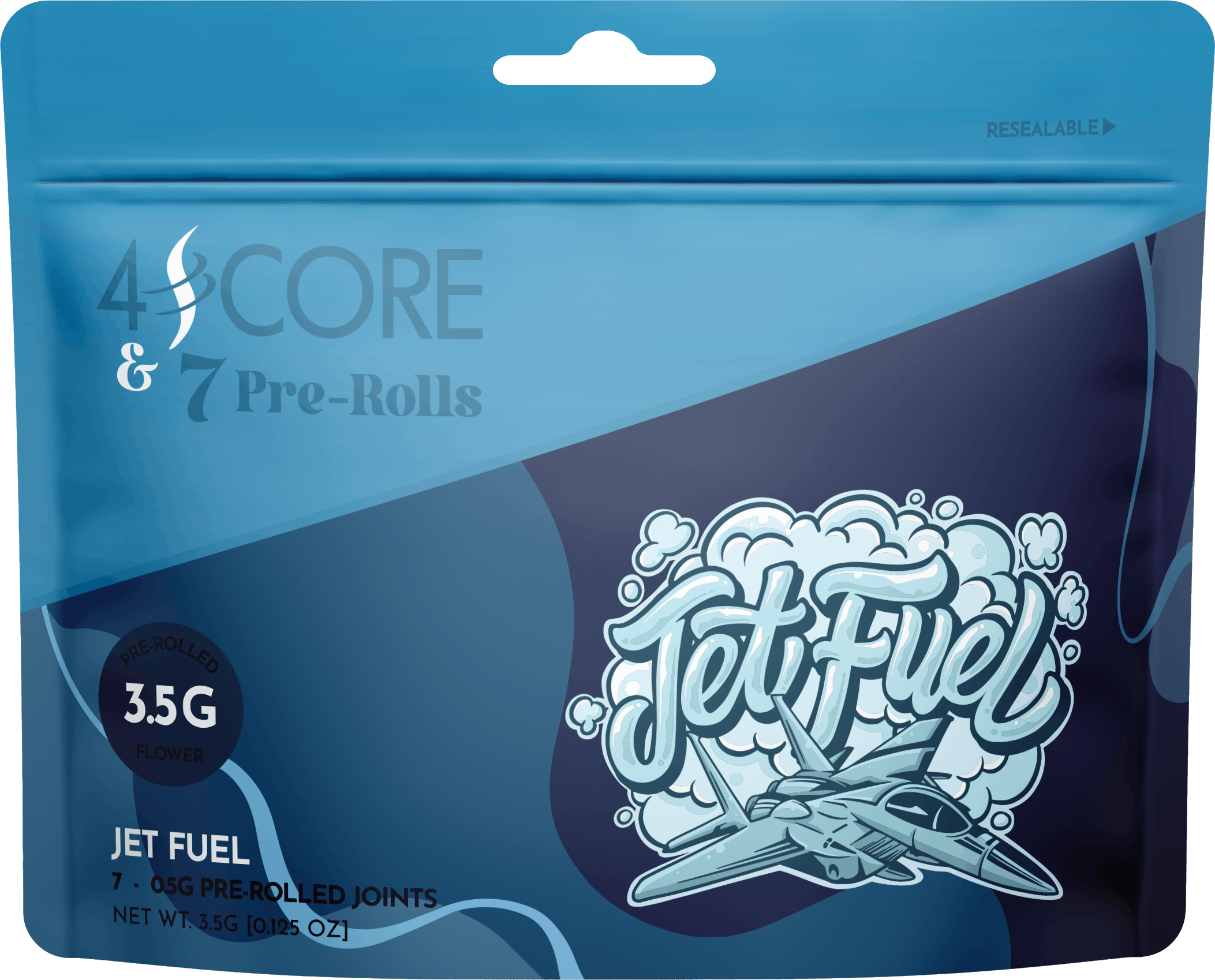 4SCORE & 7 Pre-Rolls - Jet Fuel - image 1