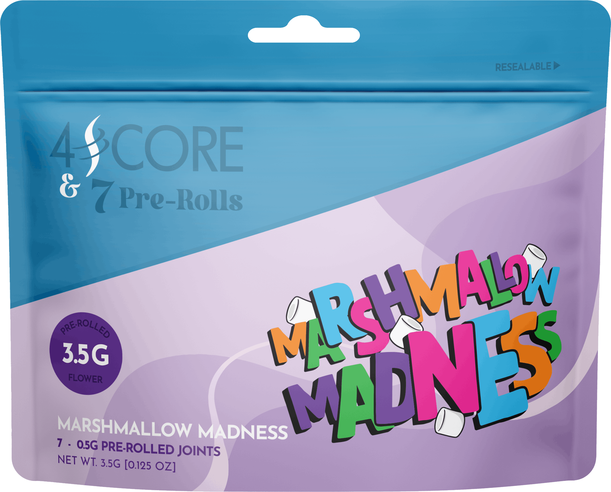4SCORE & 7 Pre-Rolls - Marshmellow Madness - image 1