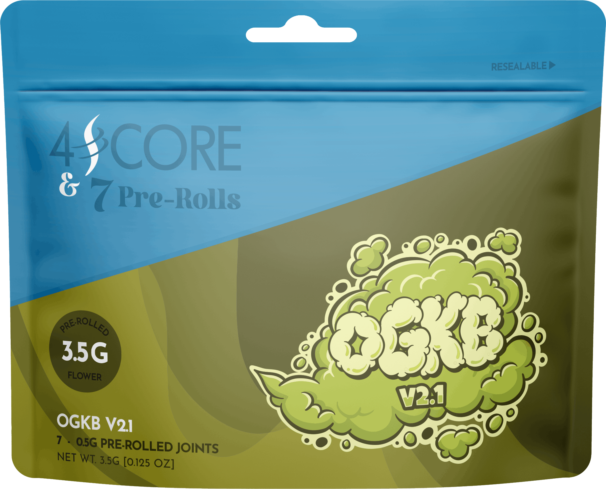 4SCORE & 7 Pre-Rolls - OGKB2.1 - image 1