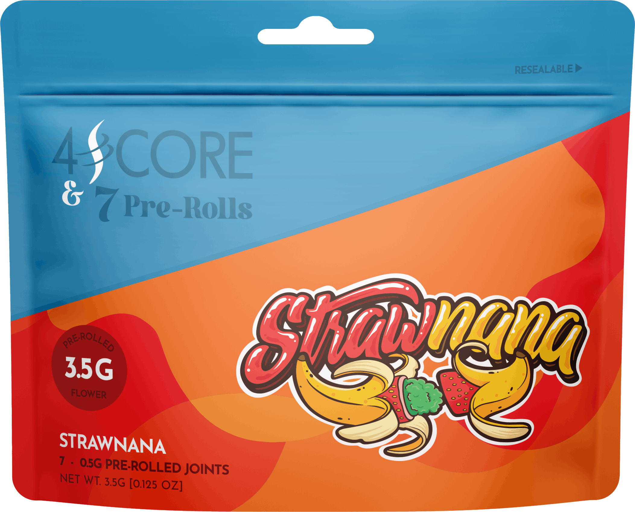 4SCORE & 7 Pre-Rolls - Strawnanna - image 1