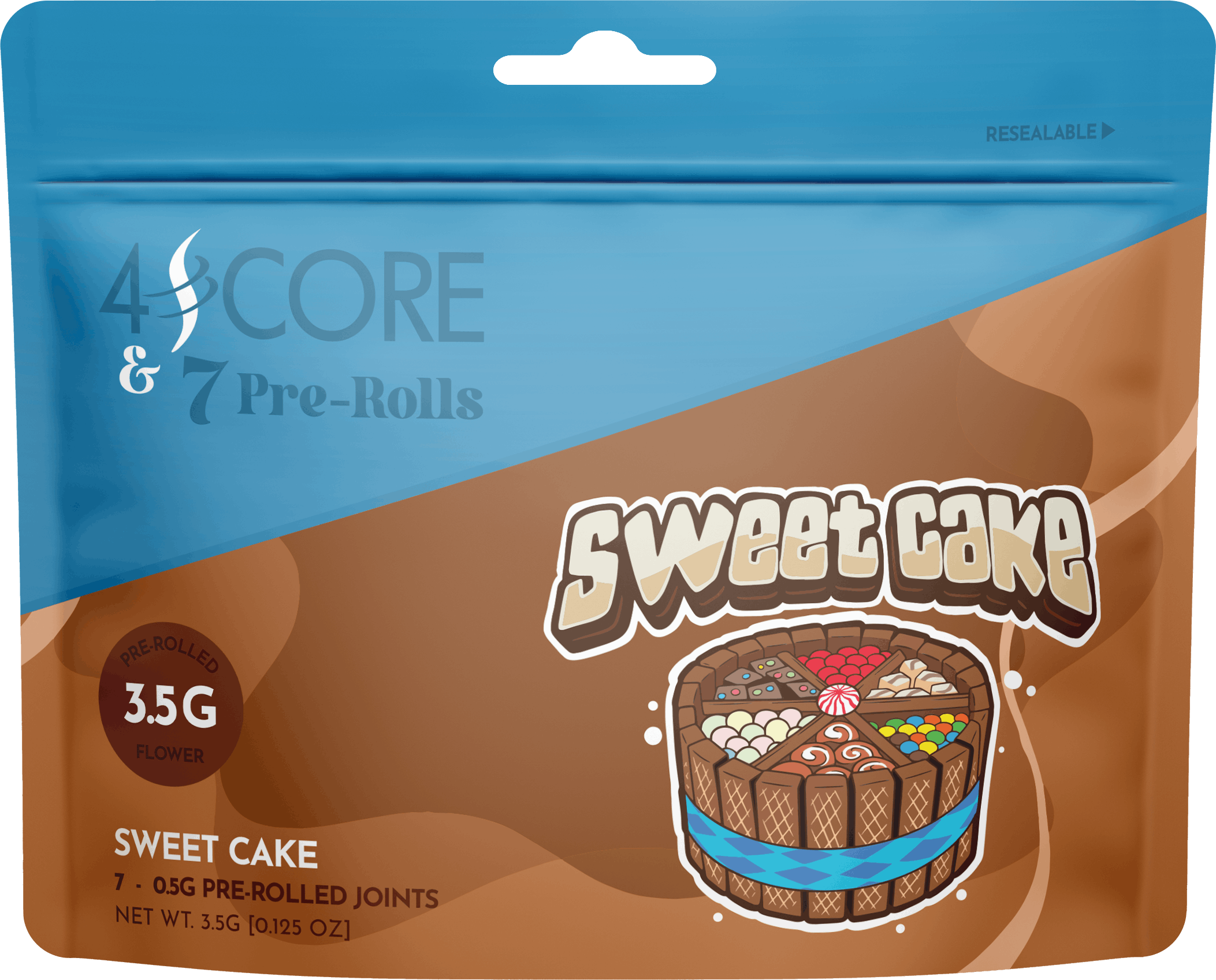 4SCORE & 7 Pre-Rolls - Sweet Cake - image 1