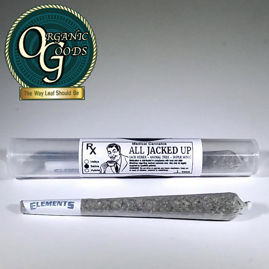 Organic Goods Pre-Roll All Jacked Up 1 G - image 1