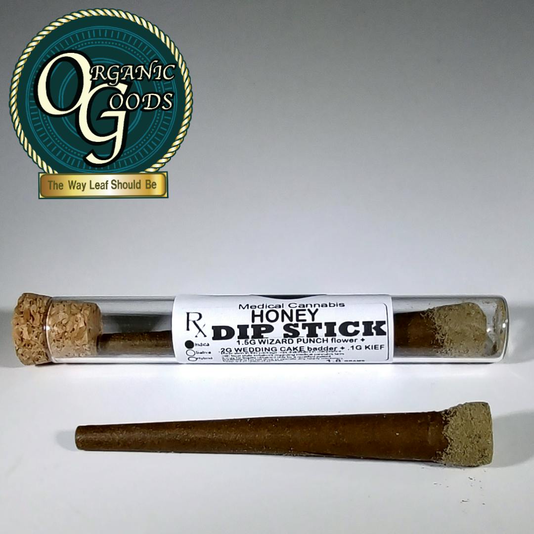 Organic Goods Dip Stick w/ Badder & Kief Honey 1.8 G - image 1