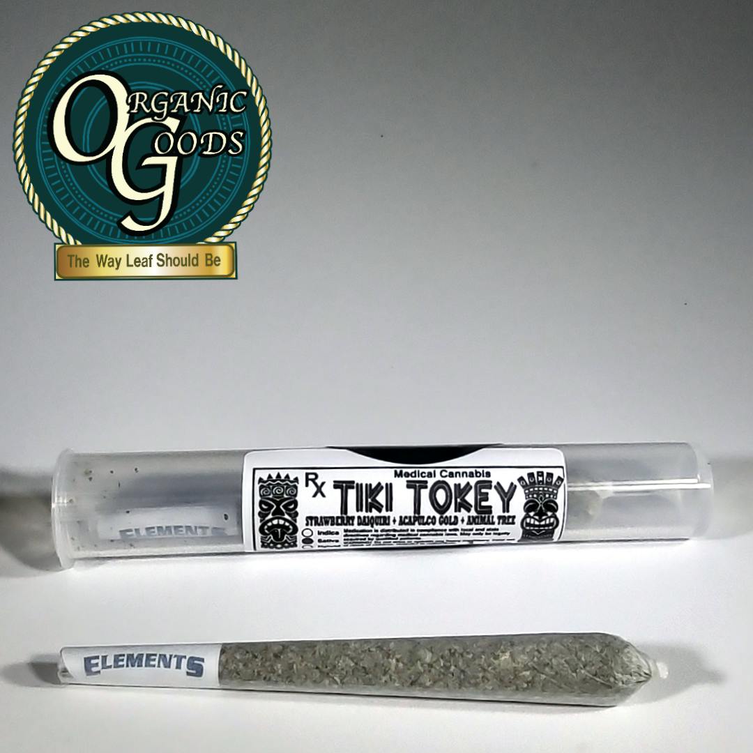 Organic Goods Pre-Roll Tiki Tokey 1 G - image 1