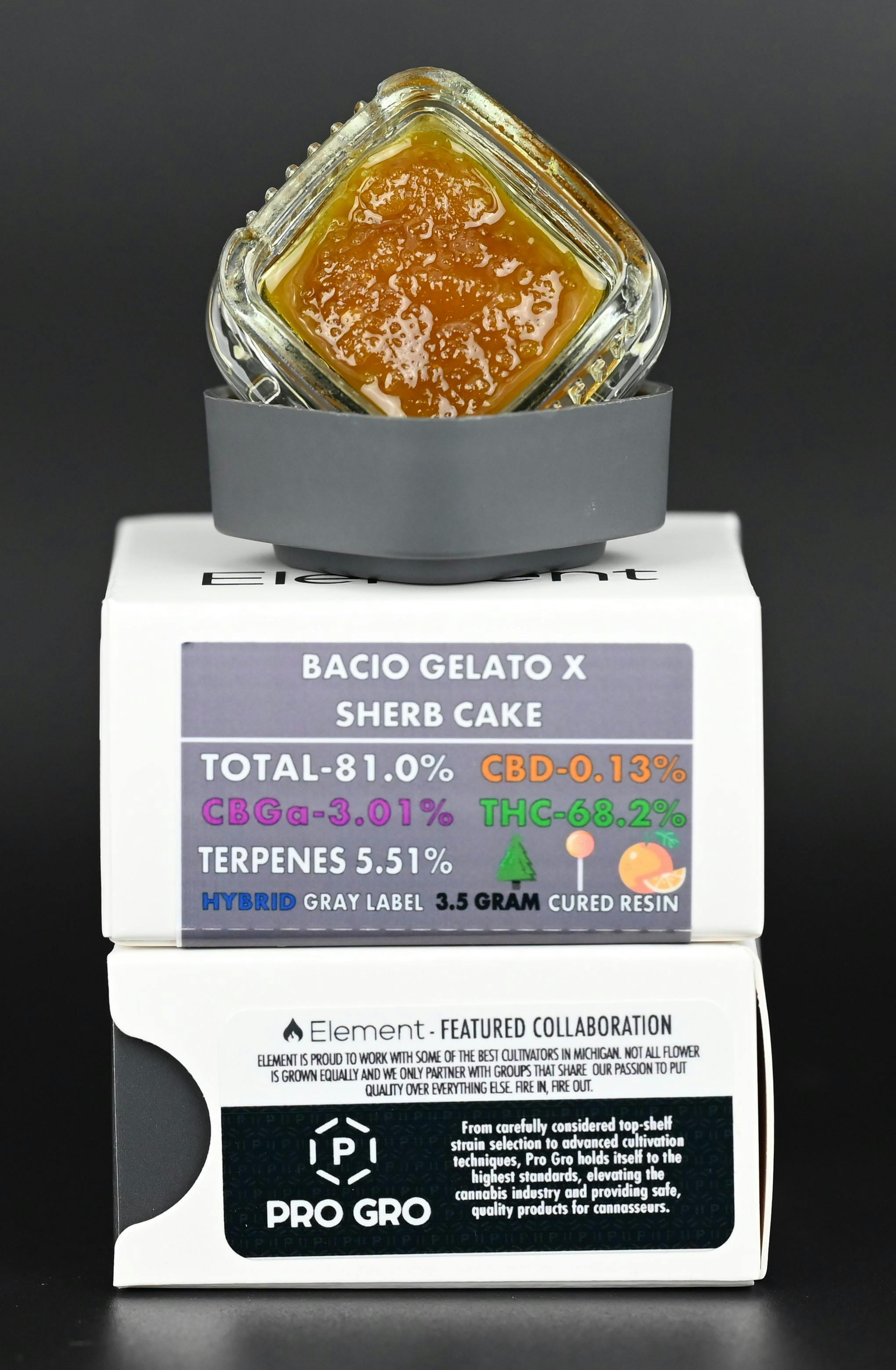 Element Cured Resin 3.5G - Bacio Gelato x Sherbcake - image 1