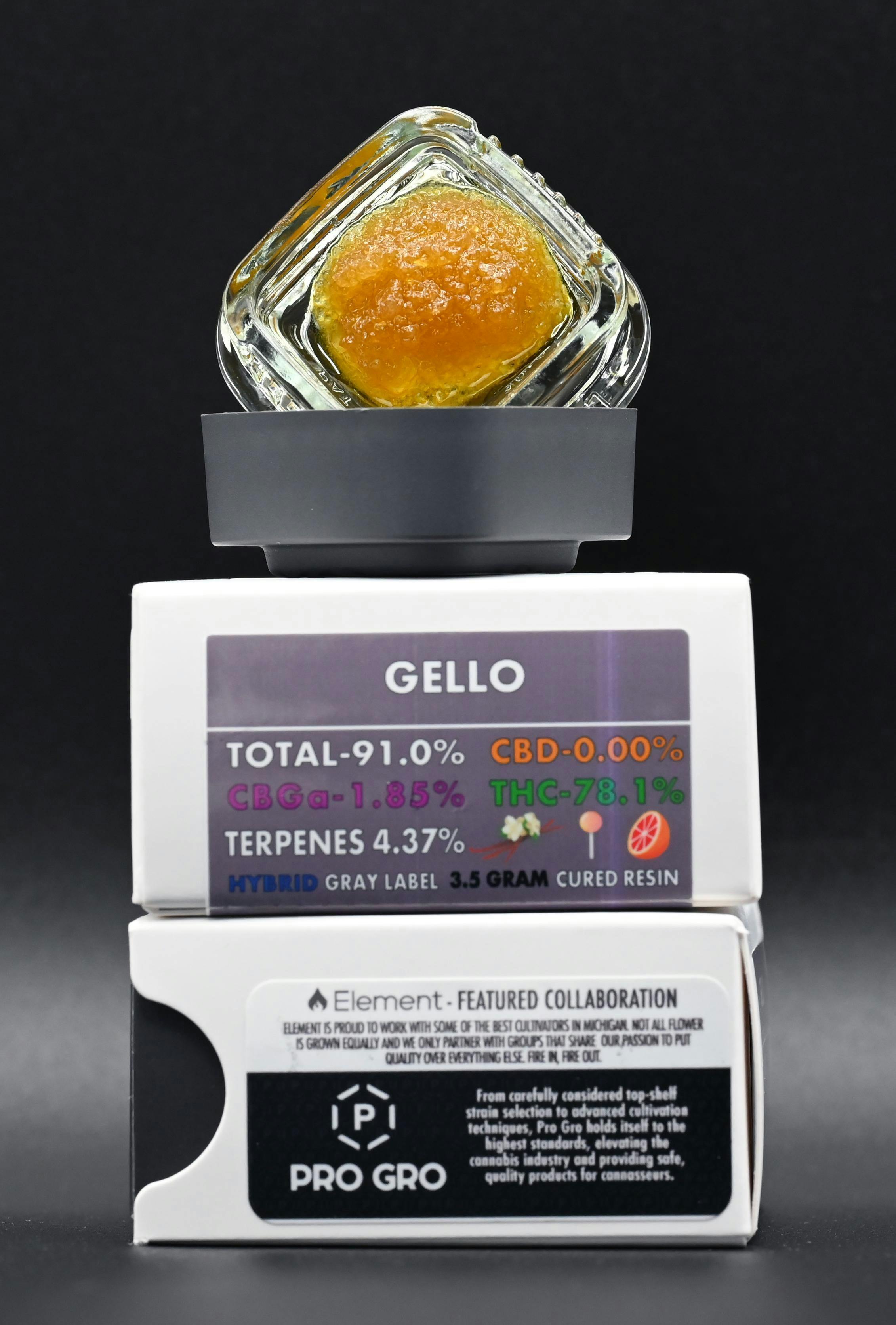 Element Cured Resin 3.5G - Gello - image 1