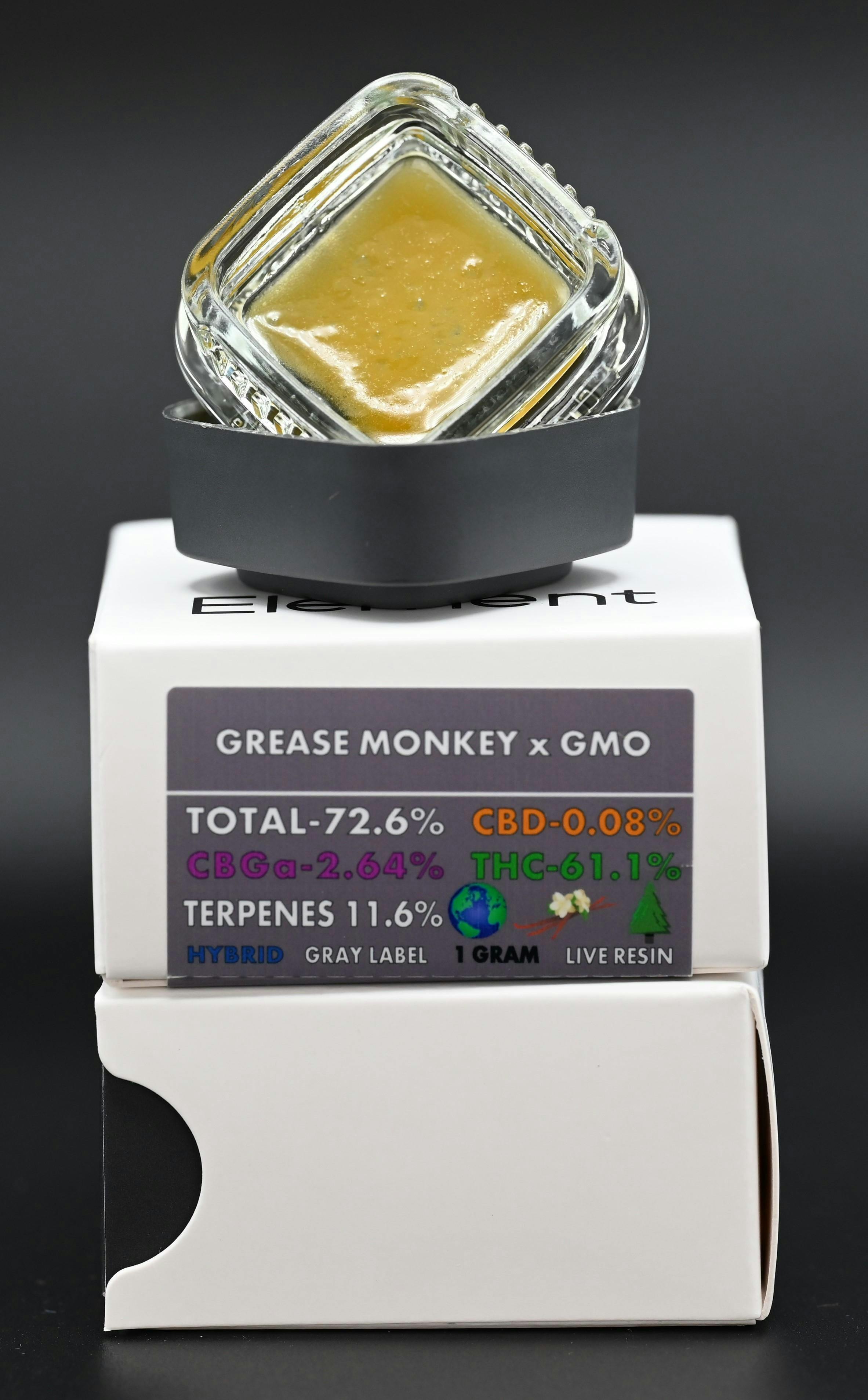 Element Live Resin 1G - Grease Monkey x GMO - image 1