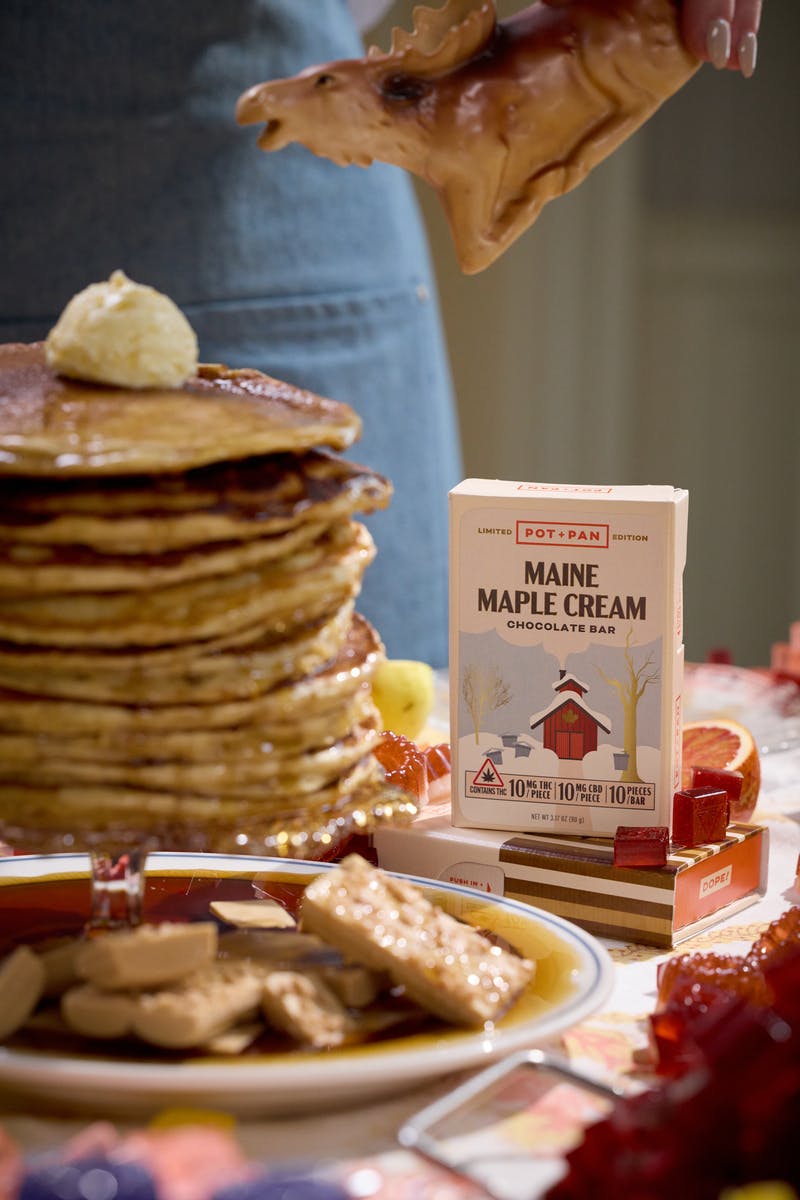 Pot + Pan | Maine Maple Cream Bar | 10 pieces (10mg THC: 10mg CBD) - image 2