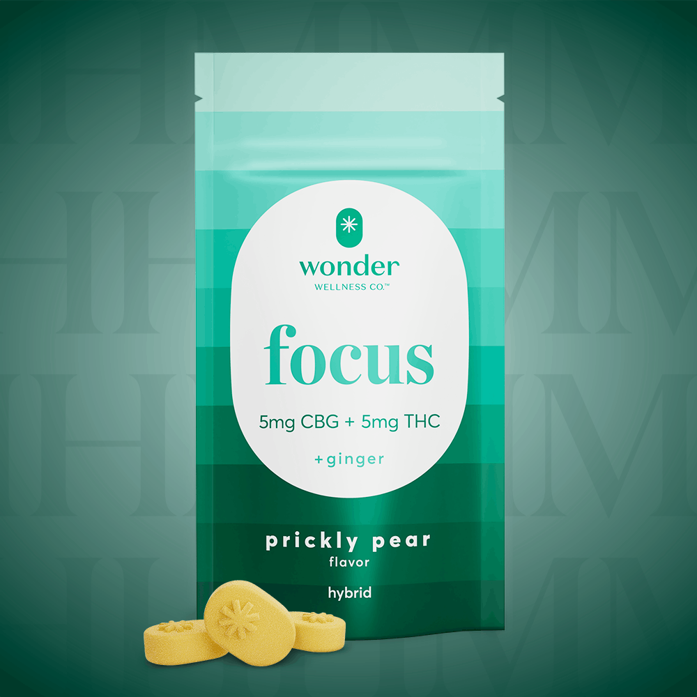 *Wonder | Focus 1:1 Prickly Pear Gummies [40pk] - image 1