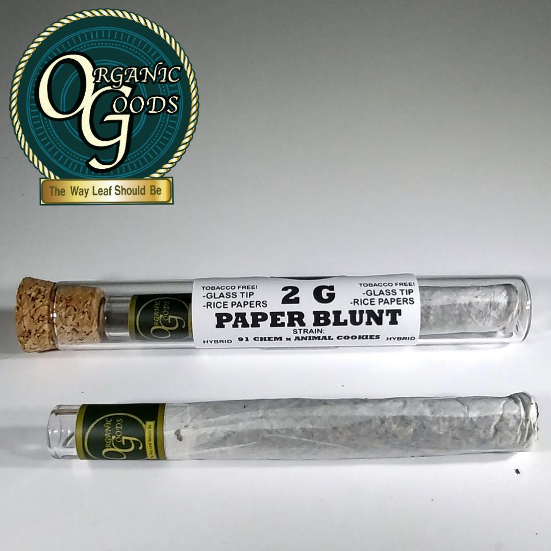 Organic Goods Paper Blunt 91 Chem x Animal Cookies 2 G - image 1