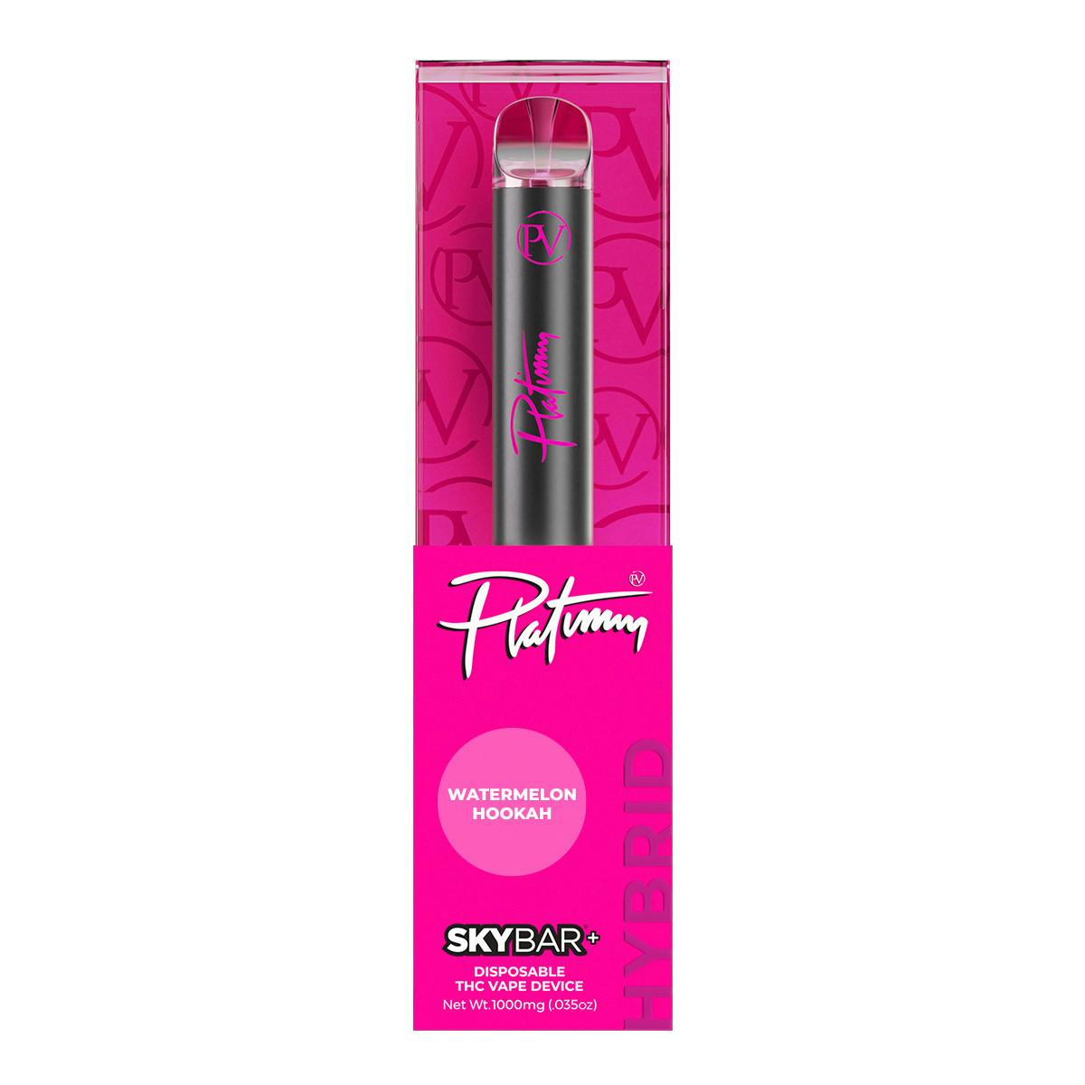 Platinum x Skybar+ Watermelon Hookah (Hybrid) Disposable 1g - image 1