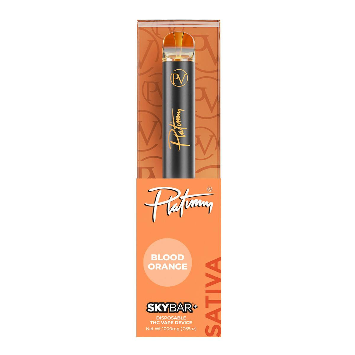 Platinum x Skybar+ Blood Orange (Sativa) Disposable 1g - image 1