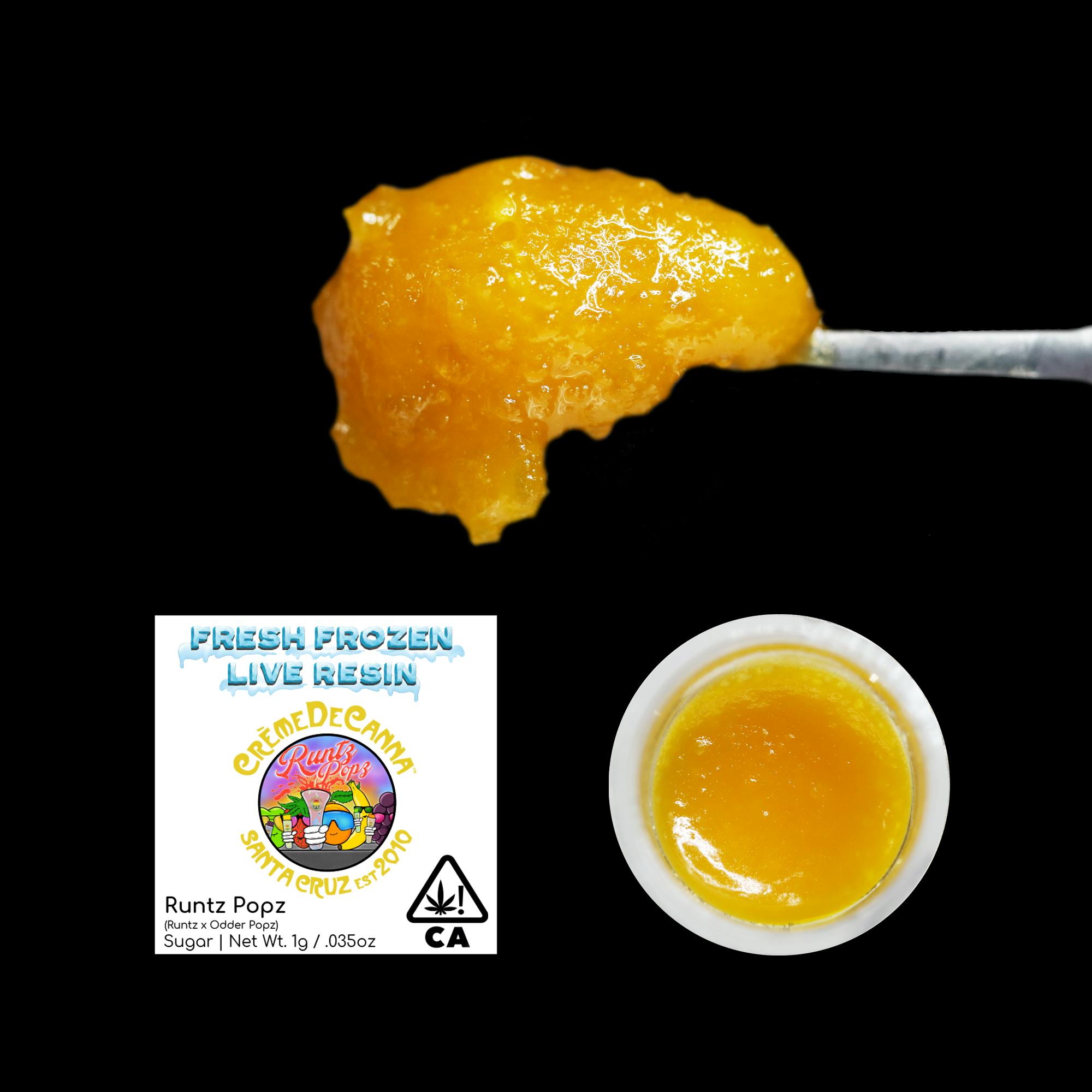 Runtz Popz Fresh Frozen Live Resin Sugar 1g - image 1