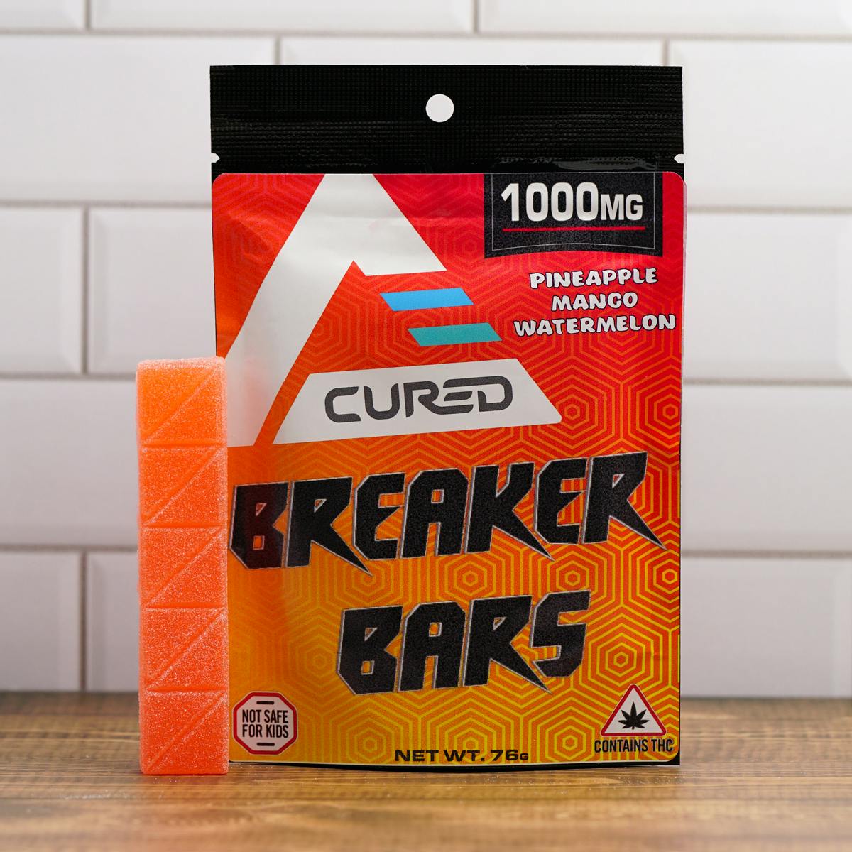1,000mg Breaker Bars - Pineapple Mango Watermelon - image 3