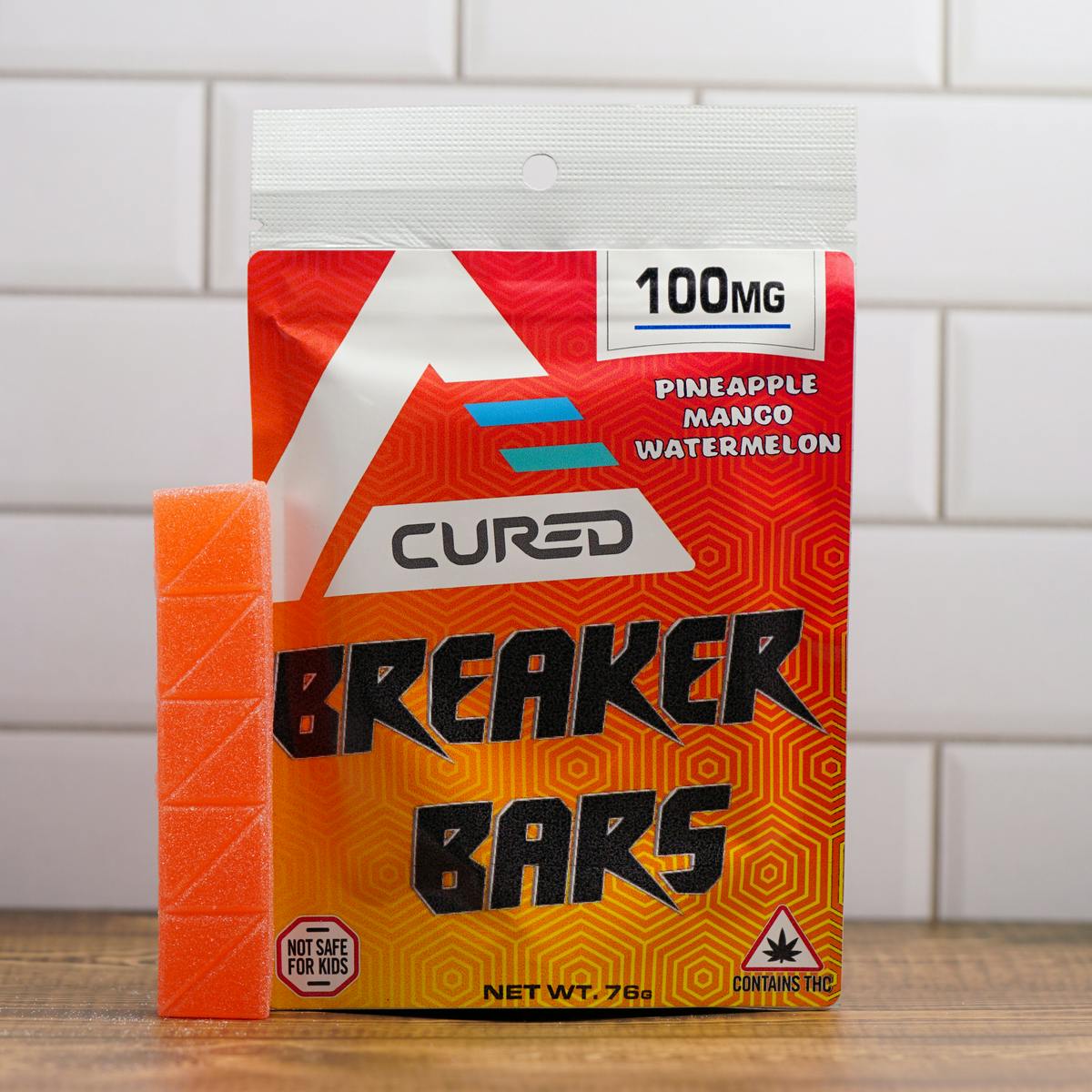100mg Breaker Bars - Pineapple Mango Watermelon - image 2