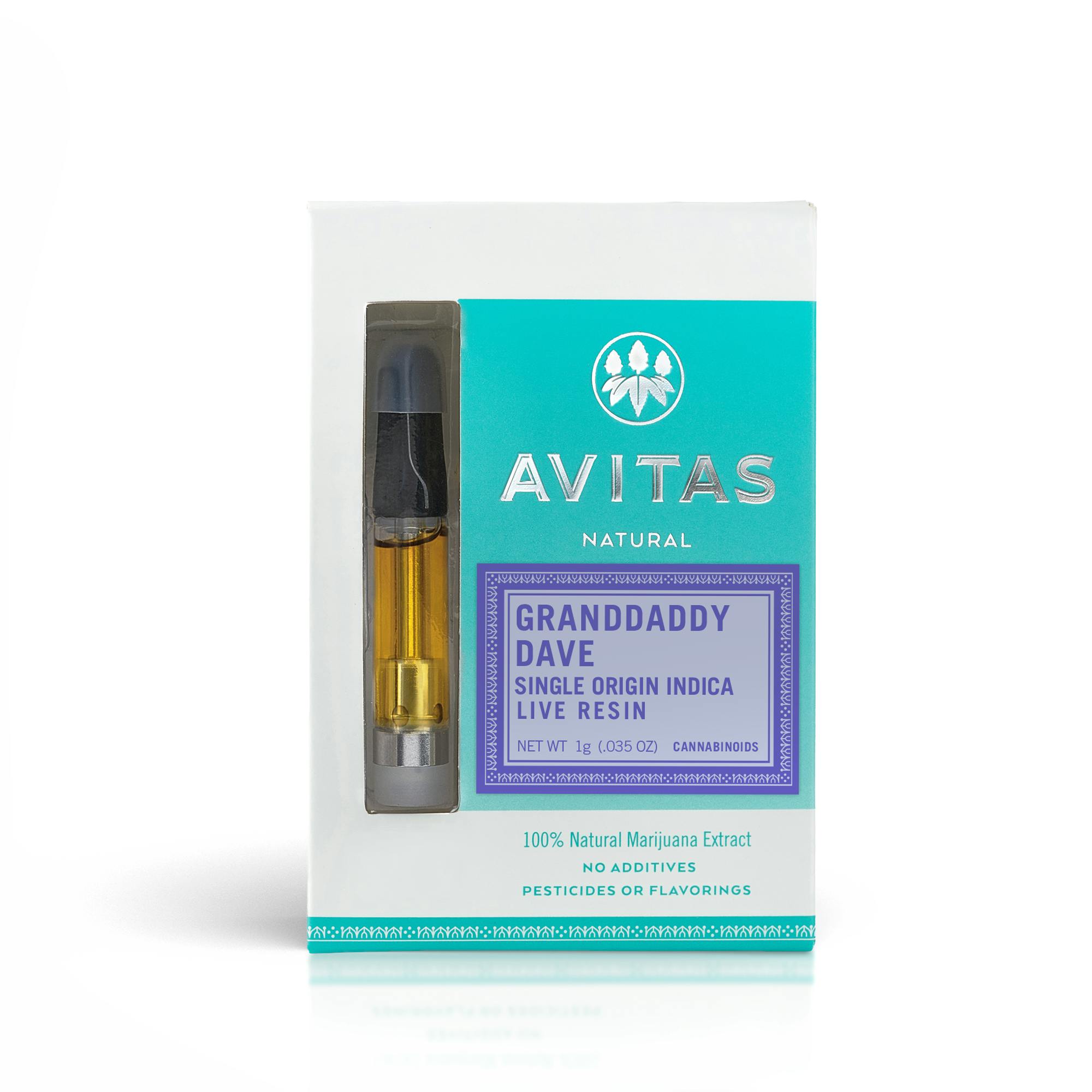 Granddaddy Dave Live Resin Cartridge 1g - image 1